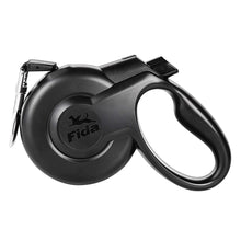 Cargar imagen en el visor de la galería, Correa Retractil FIDA Styleash 5m Medium (hasta 25Kg) Negra
