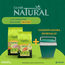Cargar imagen en el visor de la galería, Guabi Natural Perro Cachorro Raza Mediana Pollo y Arroz 20Kg con Regalo
