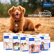 Cargar imagen en el visor de la galería, Pipeta Antipulgas Effitix Externo Virbac 10 a 20Kg x 2uds