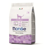 Cargar imagen en el visor de la galería, Monge Super Premium Gato Castrado Pollo 10Kg con Regalo