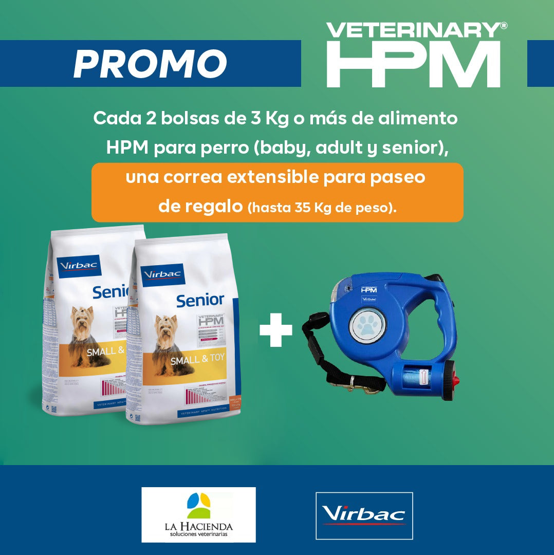 VIRBAC HPM Hundefutter Für Senior Small Toy Hunde – 1,5 Kg, Speziell Für ältere Kleine Rassen