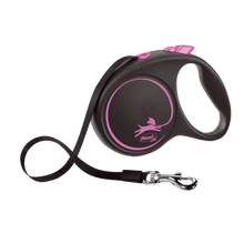 Cargar imagen en el visor de la galería, Correa Flexi Black Design Cinta L 5m Rosa