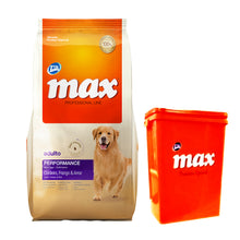Cargar imagen en el visor de la galería, Max Performance Perro Adulto Pollo 20kg con Contenedor