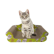 Cargar imagen en el visor de la galería, Rascador Tipo Sillon de carton para gato 42X22X11 cm