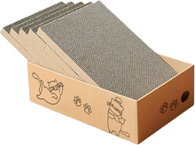 Cargar imagen en el visor de la galería, Pack 5 Rascadores de Carton Un Para Gato