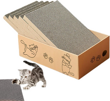 Cargar imagen en el visor de la galería, Pack 5 Rascadores de Carton Un Para Gato