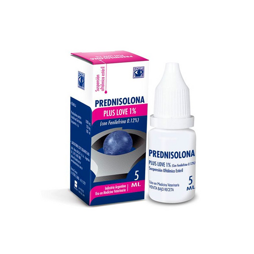 Colirio Oftalmico Prednisolona Plus 5 Cc Love