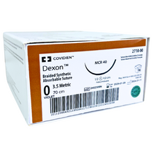 Cargar imagen en el visor de la galería, Hilo Sutura Dexon Polycryl Con Aguja Vicryl 0 Absorbible x1Un