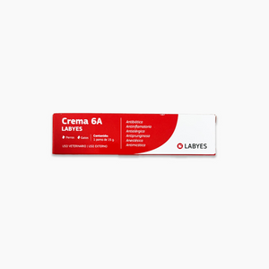 Crema 6 A Antibiótica Antiinflamatoria Antialérgica 30 Gr