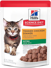 Cargar imagen en el visor de la galería, Hill&#39;s Pouch Gato Kitten Tender Pollo 80gr