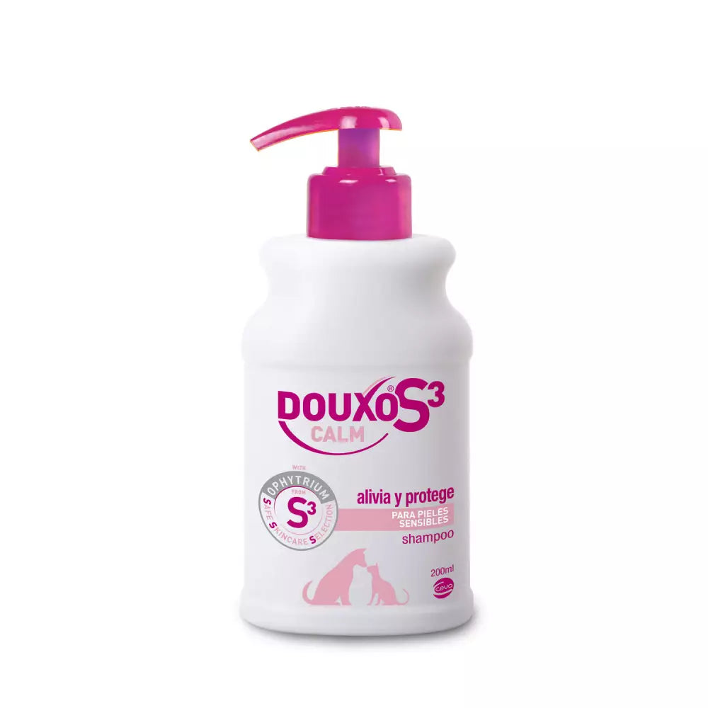 Douxo S3 Calm Shampoo para Pieles Sensibles Perros y Gatos
