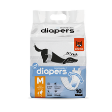 Cargar imagen en el visor de la galería, Pañal  Macho Diapers Dog M x (10UNID) Fofos