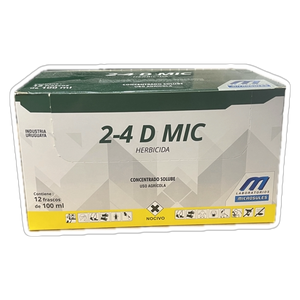Matayuyo Herbicida Selectivo 2-4 D Mic Maleza Hoja Ancha 100ml caja x12u