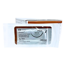 Cargar imagen en el visor de la galería, Hilo Sutura Dexon Polycryl Con Aguja Vicryl 1-0 Absorbible x1Un