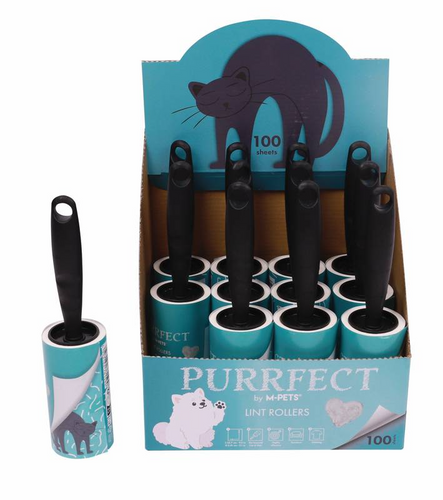 Quita Pelusa Rollo 100 Hojas Purfect x 12 UN
