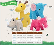 Cargar imagen en el visor de la galería, Zeus Safari Peluche Jirafa 16.5 x 22 x 24cm