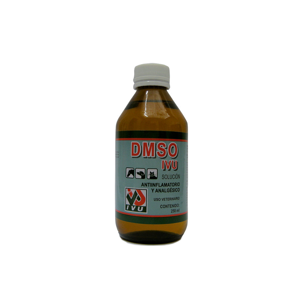 DMSO IVU 250ml Antinflamatorio y analgésico de uso tópico.