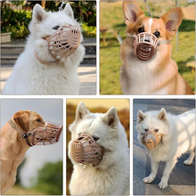 Cargar imagen en el visor de la galería, Bozal Canasta Plástico Para Perro Todos Los Tamaños