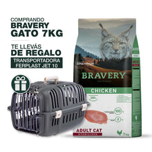 Cargar imagen en el visor de la galería, Bravery Grain Free Gato Adulto 7Kg + Transportadora Jet 10 Regalo