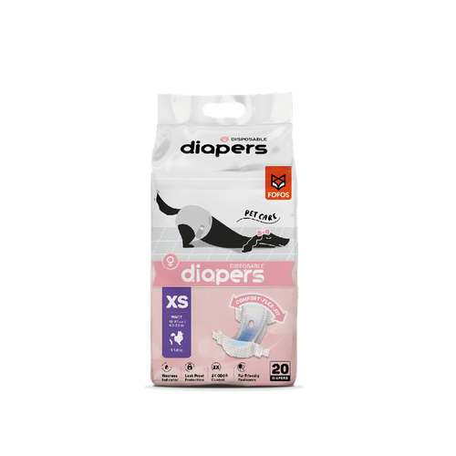 Pañales para Hembra Talla XS 20 Un Fofos
