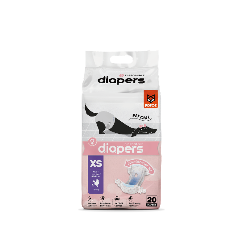 Pañales para Hembra Talla XS 20 Un Fofos