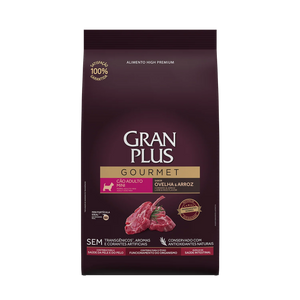 Gran Plus Gourmet High Premium Adulto Mini Cordero 20+2Kg