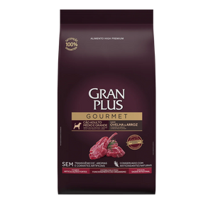 Gran Plus Gourmet High Premium Adulto Mediano Cordero 15+1.5Kg