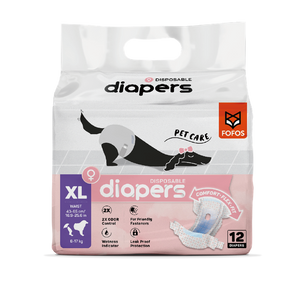 Pañales para Hembra Talla XL 12 Un Fofos