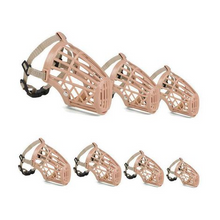 Cargar imagen en el visor de la galería, Bozal Canasta Plástico Para Perro Todos Los Tamaños