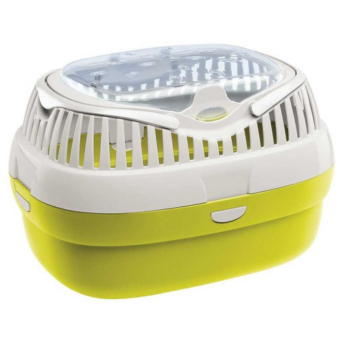 Transportadora Cobayos, Hamster, Conejo 36 x 26 x h 23 cm Verde