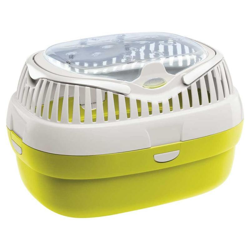 Transportadora Cobayos, Hamster, Conejo 36 x 26 x h 23 cm Verde