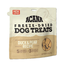 Cargar imagen en el visor de la galería, Pack Galletas Acana Dog Freeze Dried 42.5g Duck &amp; Pear (3un)