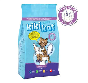 Arena Aglomerante KikiKat 16.8Kg Lavanda con Regalo