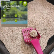 Cargar imagen en el visor de la galería, Arena Aglomerante Natural KatBom 6Kg Tradicional