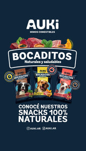 Snacks Saludables Auki 500g Carne Fresca, remolacha y chia