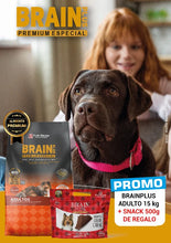 Cargar imagen en el visor de la galería, Promo Brain Plus Premium Adulto 15kg Con Snacks 500g