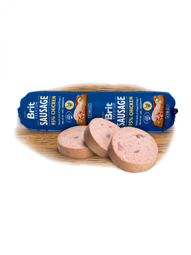 Paté Brit Premium Sausage Pollo 800g