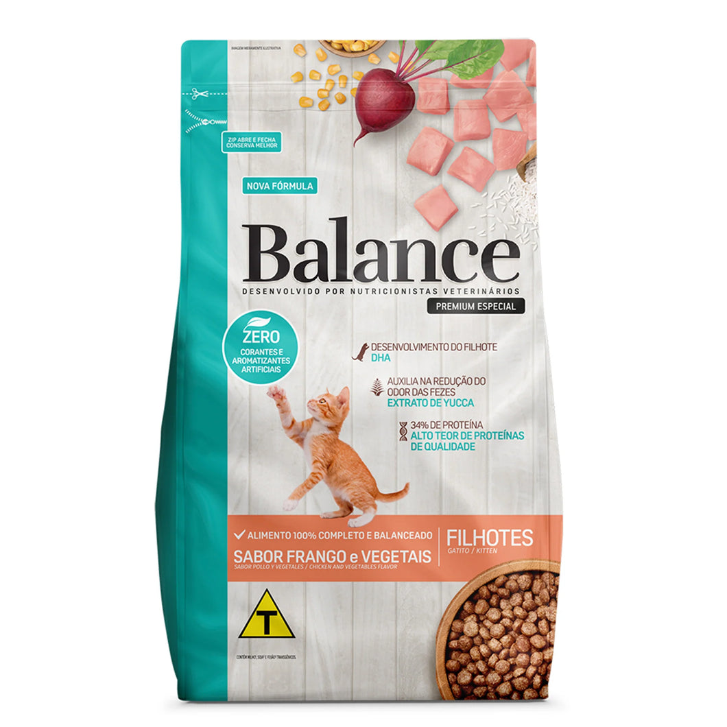 Balance Premium Especial Gatitos 2.7Kg Pollo y Vegetales