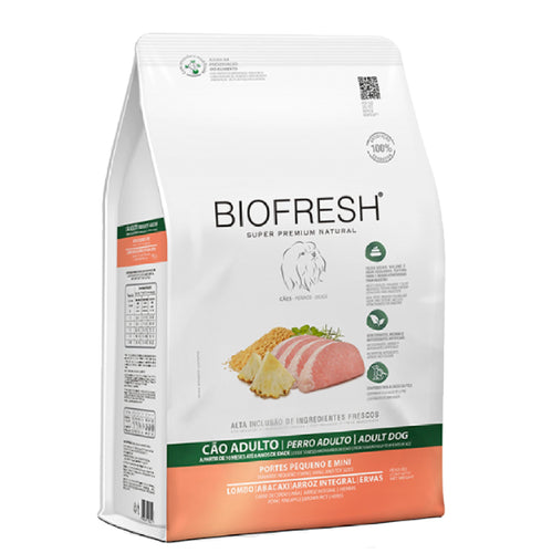 Biofresh Adulto Raza Pequeña 1Kg Cerdo y Anana Con Regalo