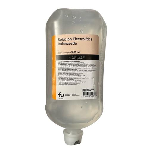 Suero Electrolítico Balanceado x 1000ml Farmaco Uruguayo