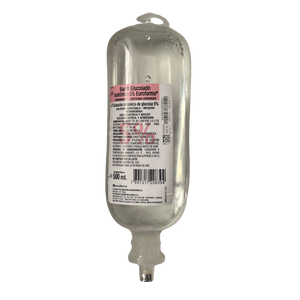 Suero Glucosado Isotonico 5% x 500ml Eurofarma