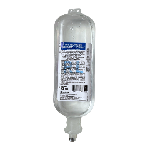 Suero Ringer Lactato x 500ml Eurofarma