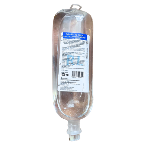 Suero Ringer Lactato x 1000ml Eurofarma