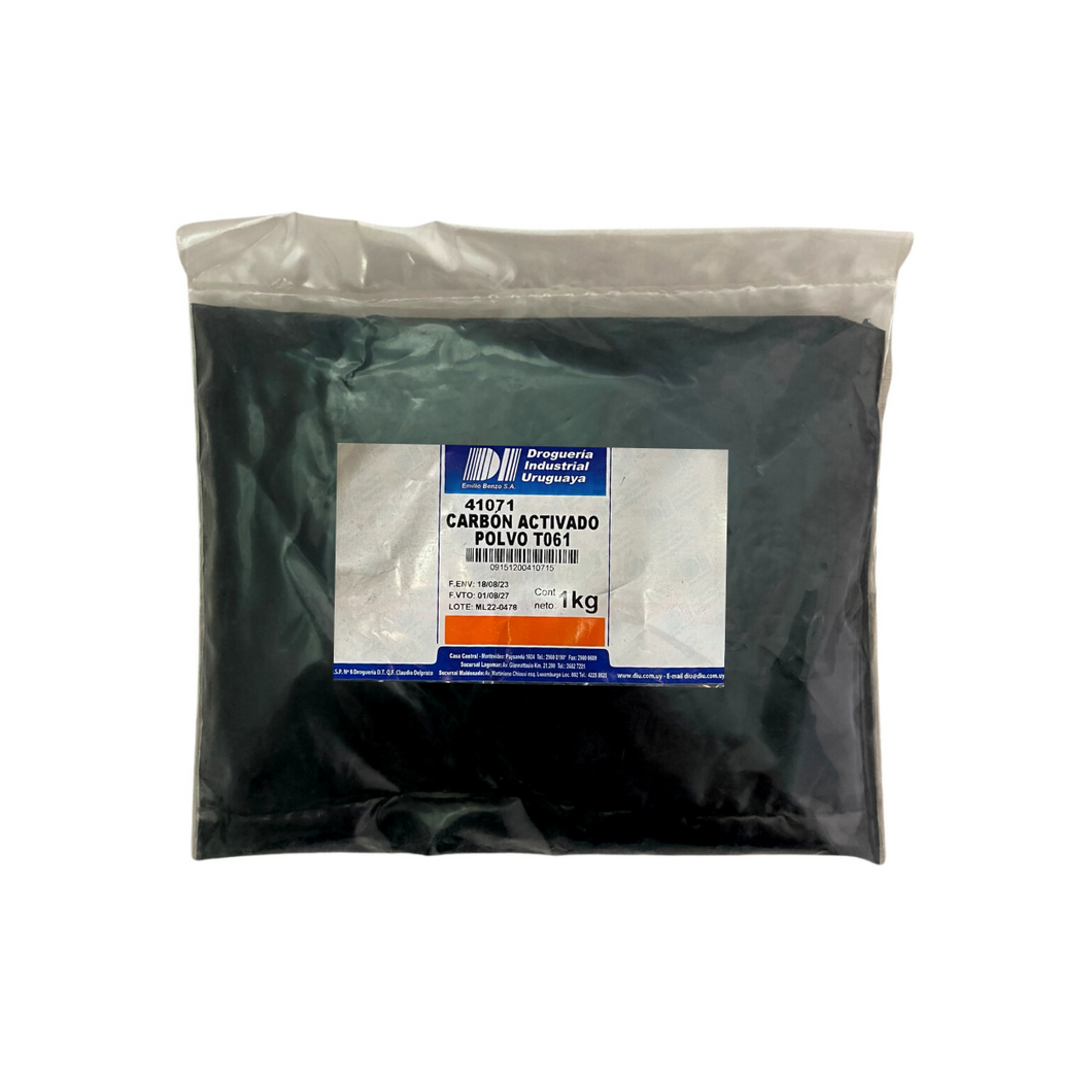 Carbon Activado Polvo 1kg Drogueria