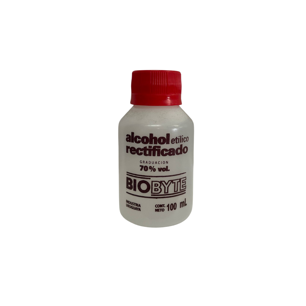 Alcohol Rectificado 70% 100ml Drogueria