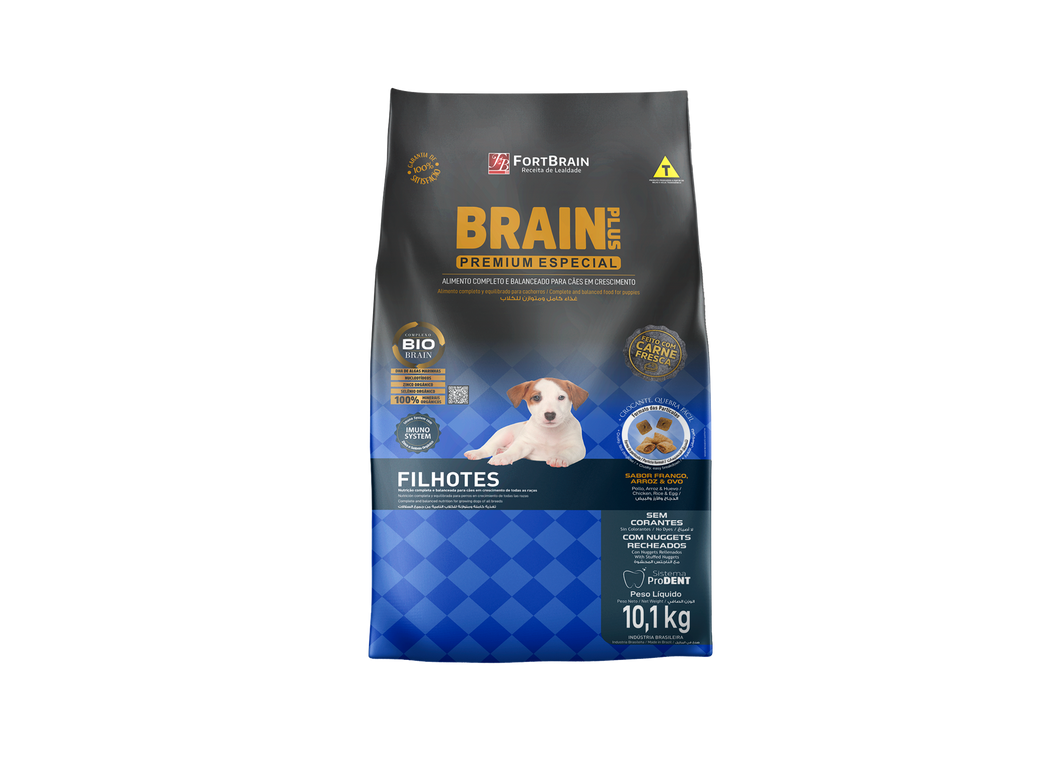 Brain Plus Cachorro Premium Especial 8Kg con Regalos