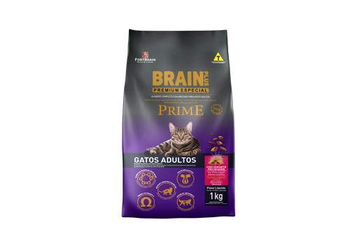 Brain Plus Gato Adulto 15kg Carne & Arroz con Regalo