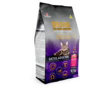 Cargar imagen en el visor de la galería, Brain Plus Gato Adulto Premium Carne 15kg con Regalo