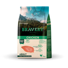 Cargar imagen en el visor de la galería, Bravery Grain Free Adulto Mediano y Grande 4Kg Pollo + LickiMat de Regalo