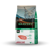 Cargar imagen en el visor de la galería, Bravery Grain Free Gato Adulto 7Kg Pollo + Sanitario de Regalo